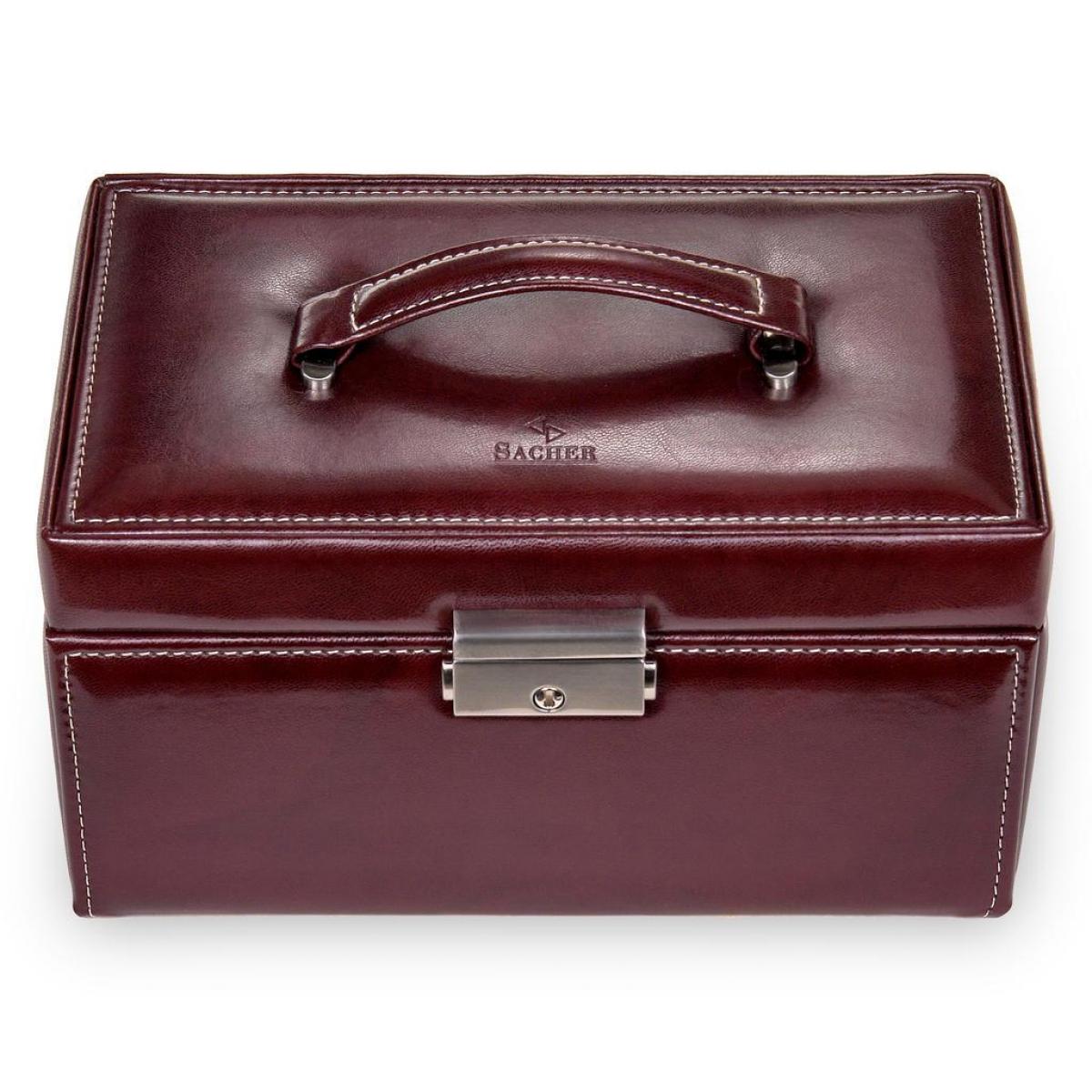SACHER | Schmuckkoffer Elly Florage bordeaux (25.501.360102)