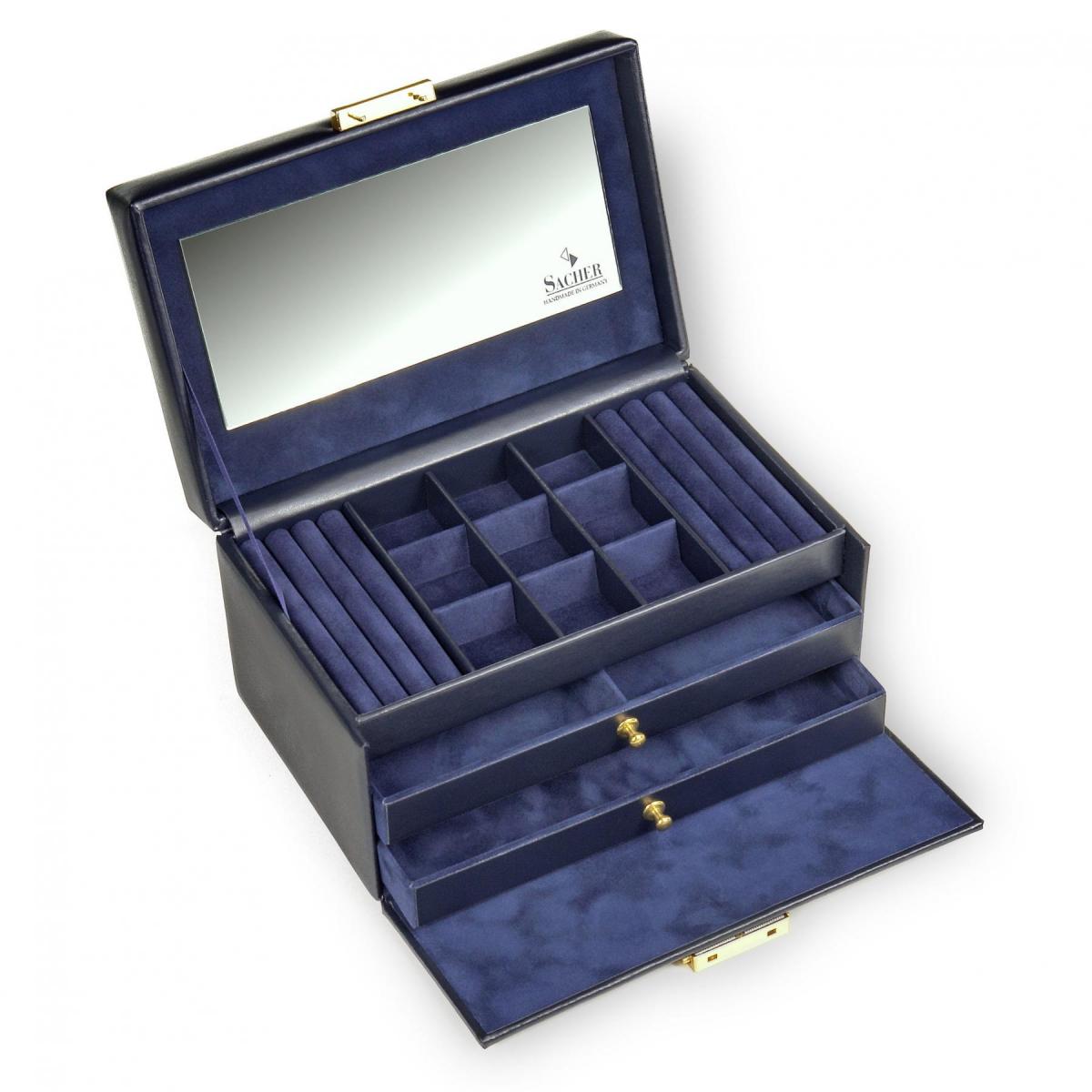 SACHER | Schmuckkoffer Elly Acuro navy (25.301.014023)
