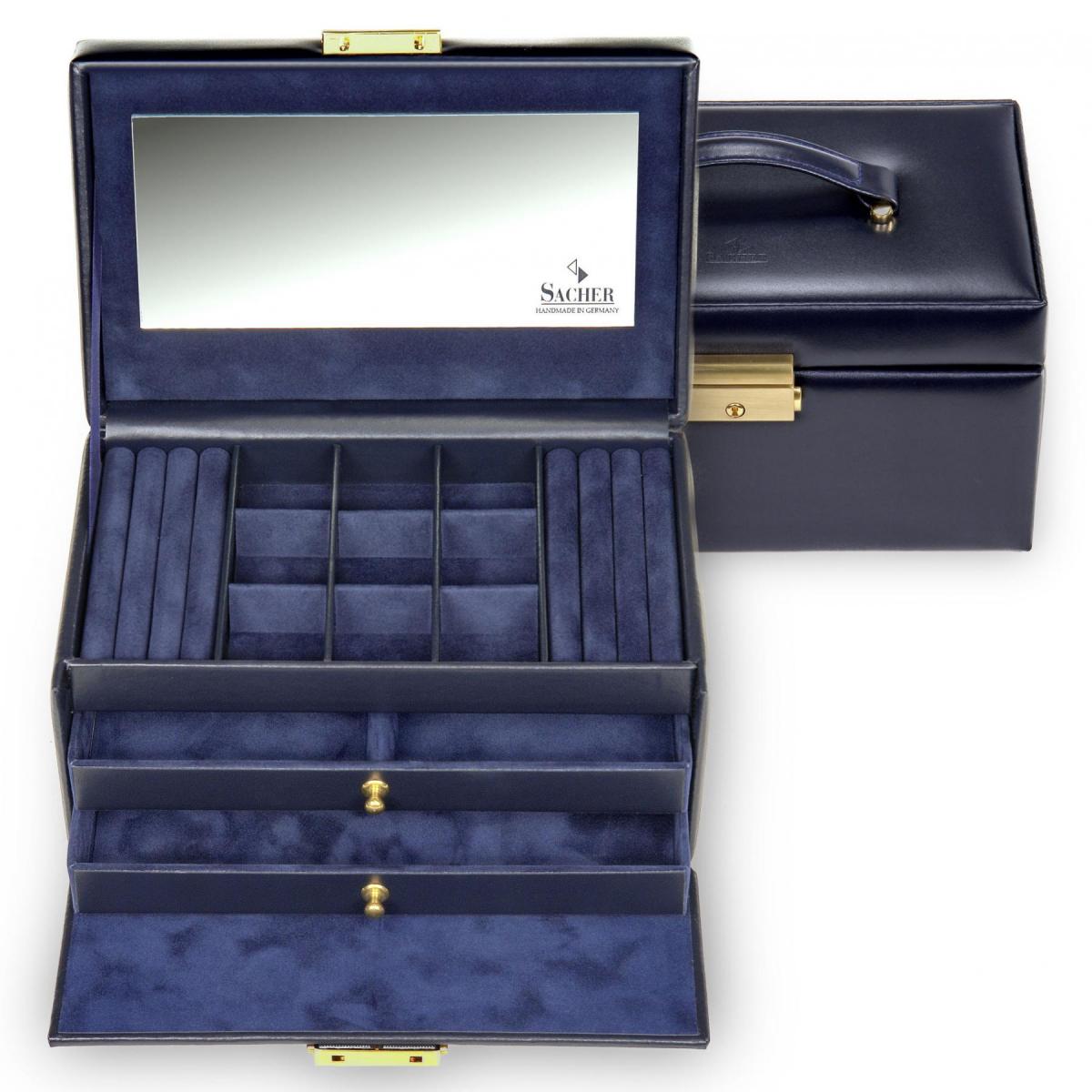 SACHER | Schmuckkoffer Elly Acuro navy (25.301.014023)