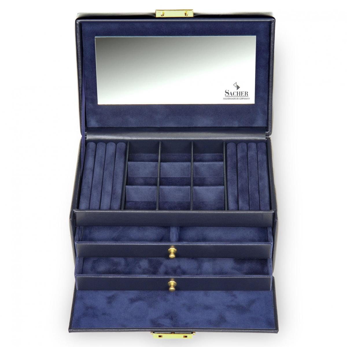 SACHER | Schmuckkoffer Elly Acuro navy (25.301.014023)