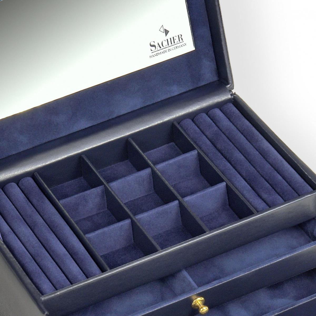 SACHER | Schmuckkoffer Elly Acuro navy (25.301.014023)