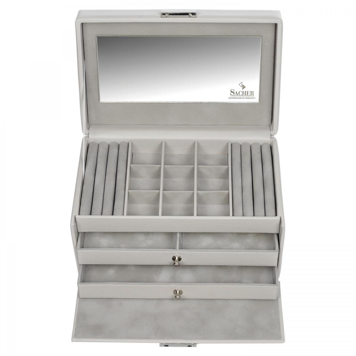 SACHER | Schmuckkoffer Elly Elegance Echtleder sand (25.518.561281)