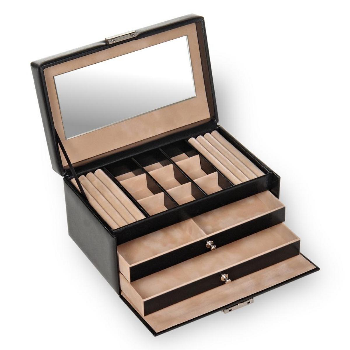 SACHER | Schmuckkoffer Elly New Classic schwarz (25.000.290443)