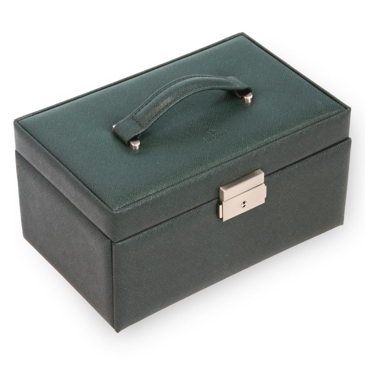 SACHER | Schmuckkoffer Elly Saffiano forest(25.000.125143)