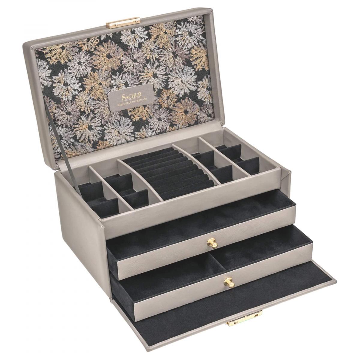 SACHER | Schmuckkoffer Emma Fleur Venice grau (24.510.561604)