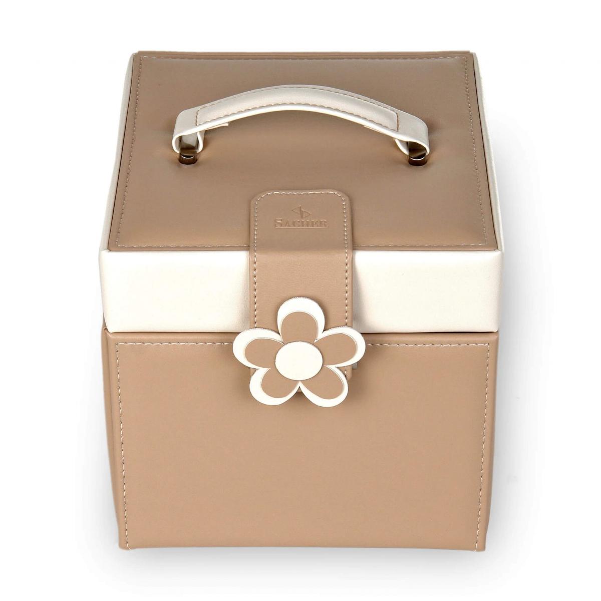 SACHER | Schmuckkoffer Erika Bella Fiore beige (28.000.507443)