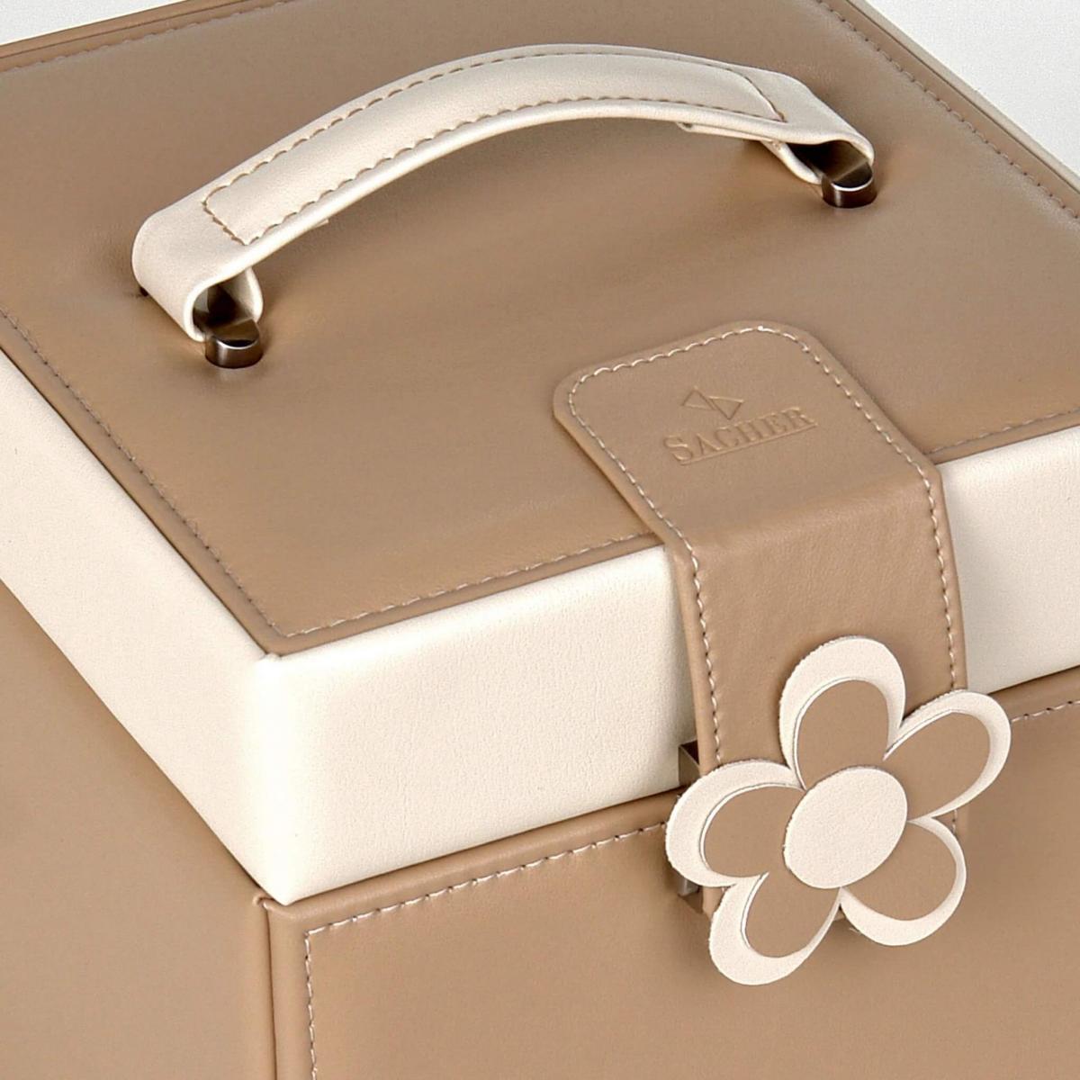 SACHER | Schmuckkoffer Erika Bella Fiore beige (28.000.507443)