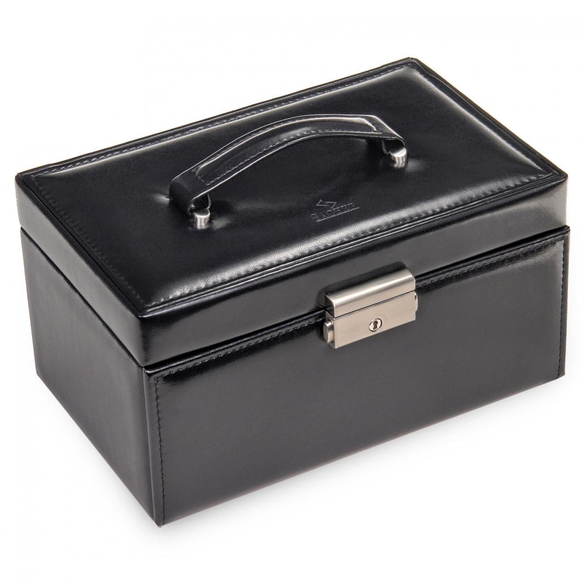 SACHER | Schmuckkoffer Eva New Classic Lederimitat Nappaoptik schwarz (27.000.290443)