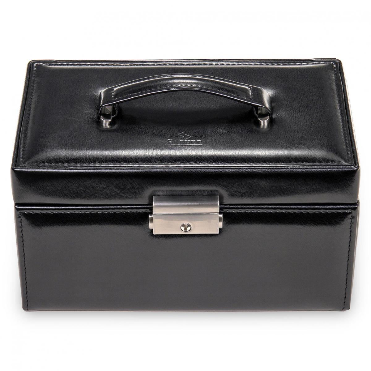 SACHER | Schmuckkoffer Eva New Classic Lederimitat Nappaoptik schwarz (27.000.290443)