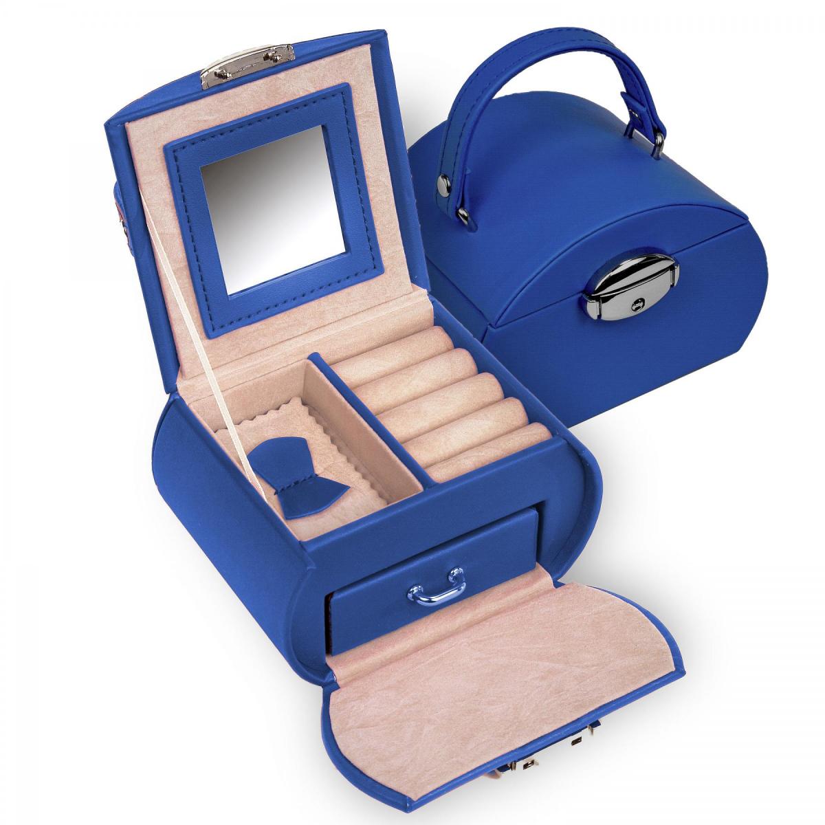 SACHER | Schmuckkästchen Girlie Standard Lederimitat blau (H5.000.291043)