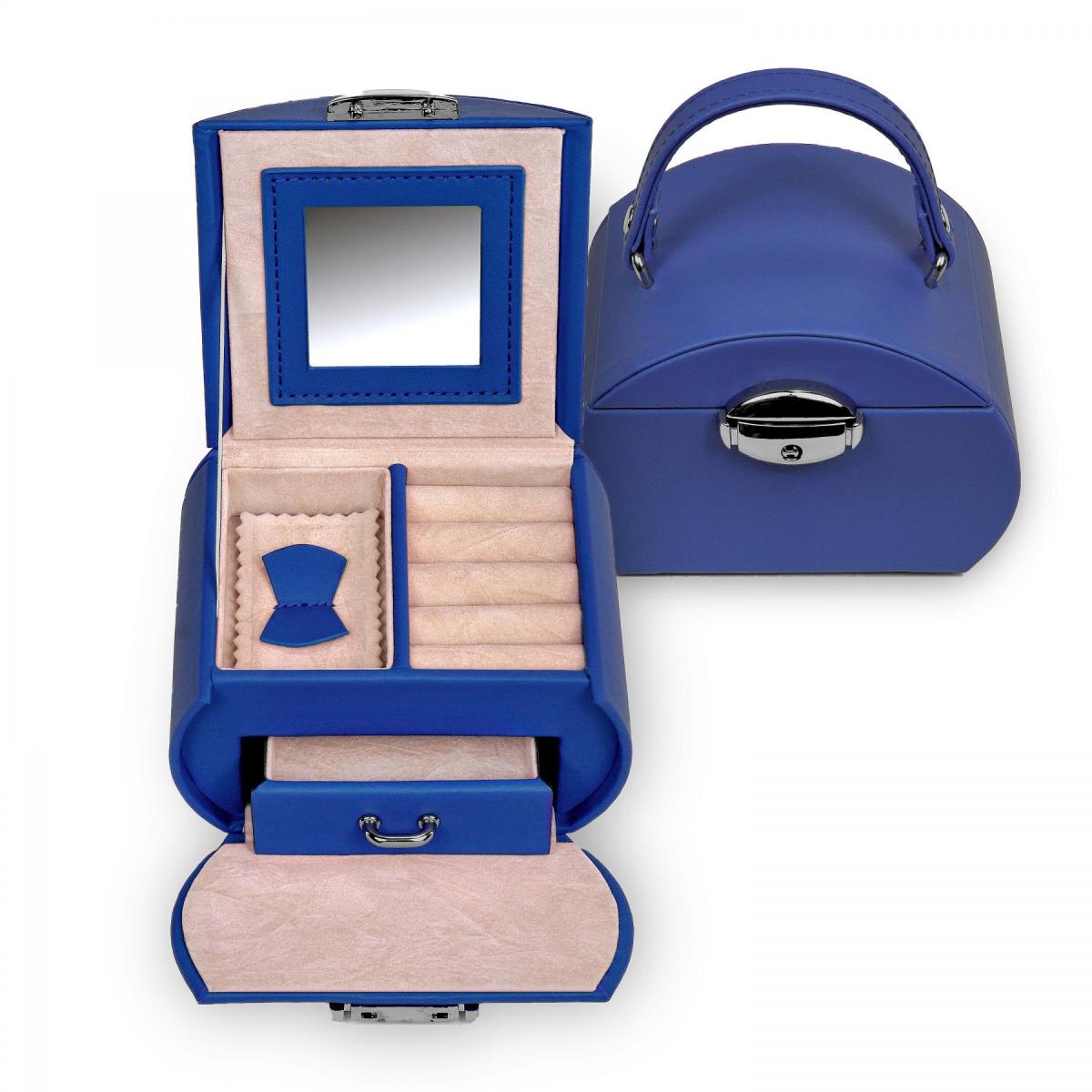SACHER | Schmuckkästchen Girlie Standard Lederimitat blau (H5.000.291043)