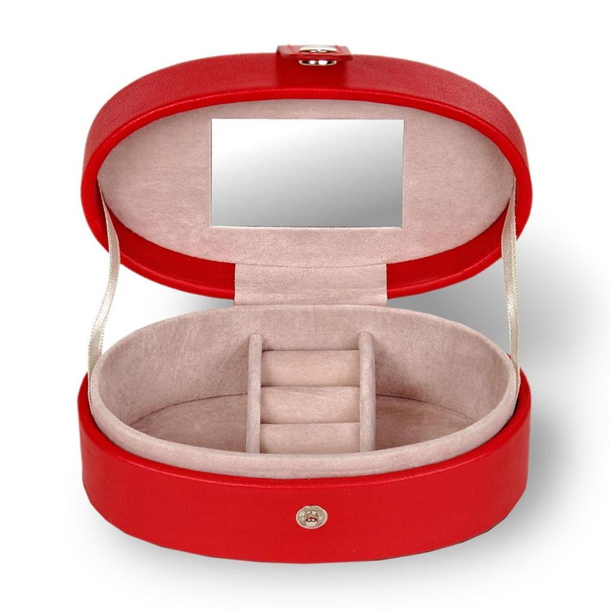 SACHER | Schmuckkästchen Girlie Standard Lederimitat rot (H2.000.290343)