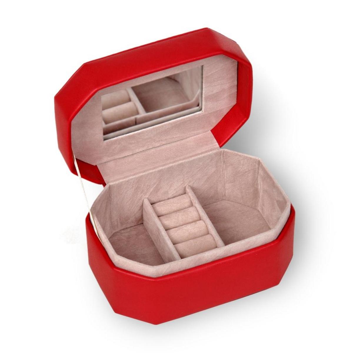 SACHER | Schmuckkästchen Girlie Standard Lederimitat rot (H3.000.290343)