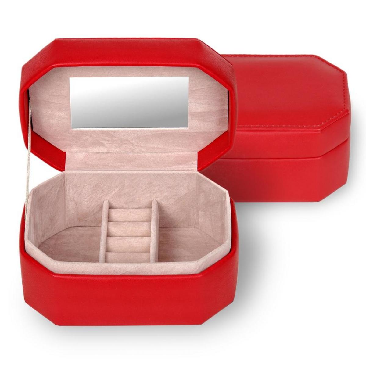 SACHER | Schmuckkästchen Girlie Standard Lederimitat rot (H3.000.290343)