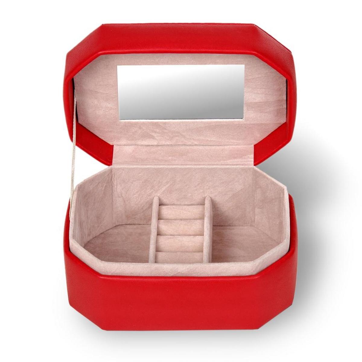 SACHER | Schmuckkästchen Girlie Standard Lederimitat rot (H3.000.290343)