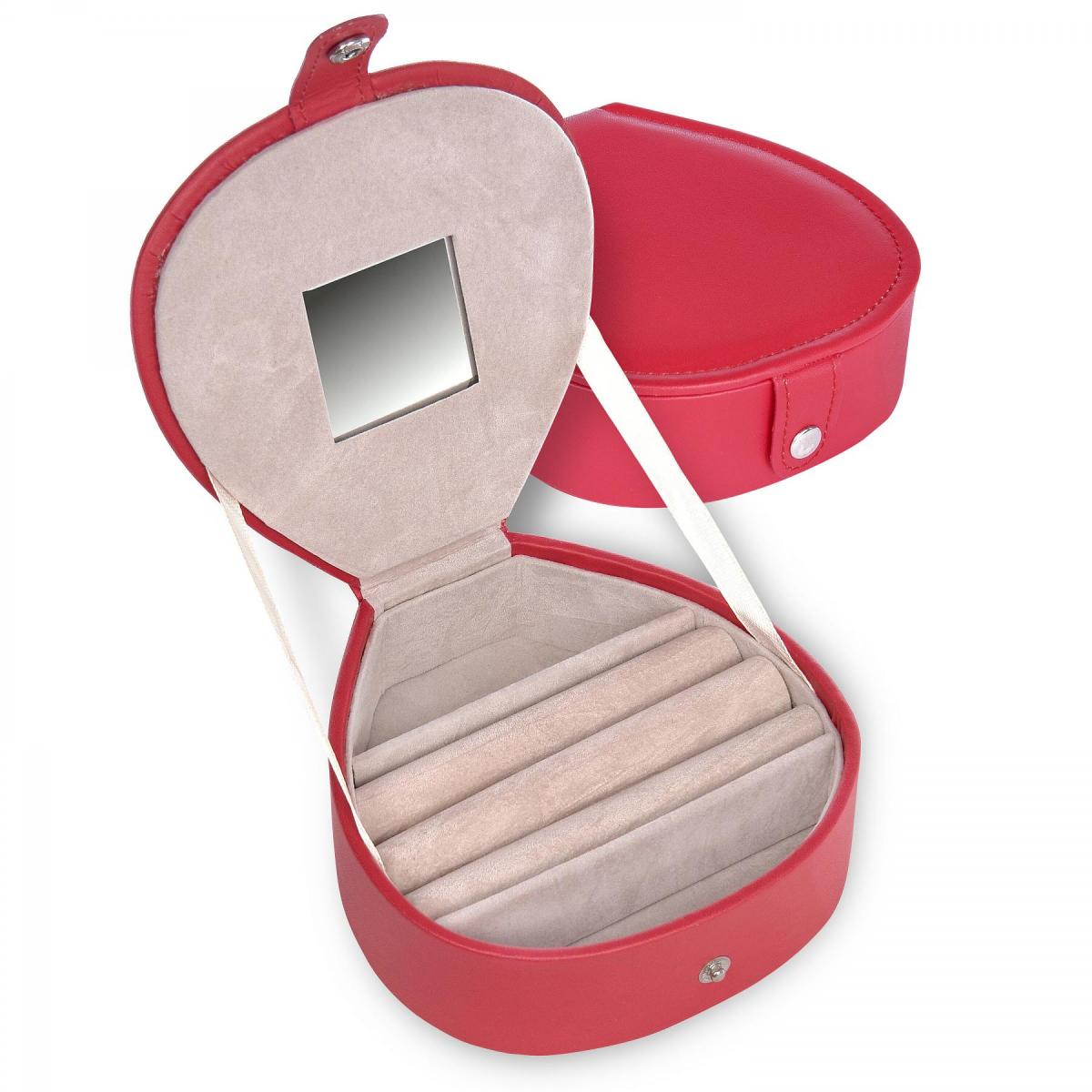 SACHER | Schmuckkästchen Girlie Standard Lederimitat rot (H4.000.290343)