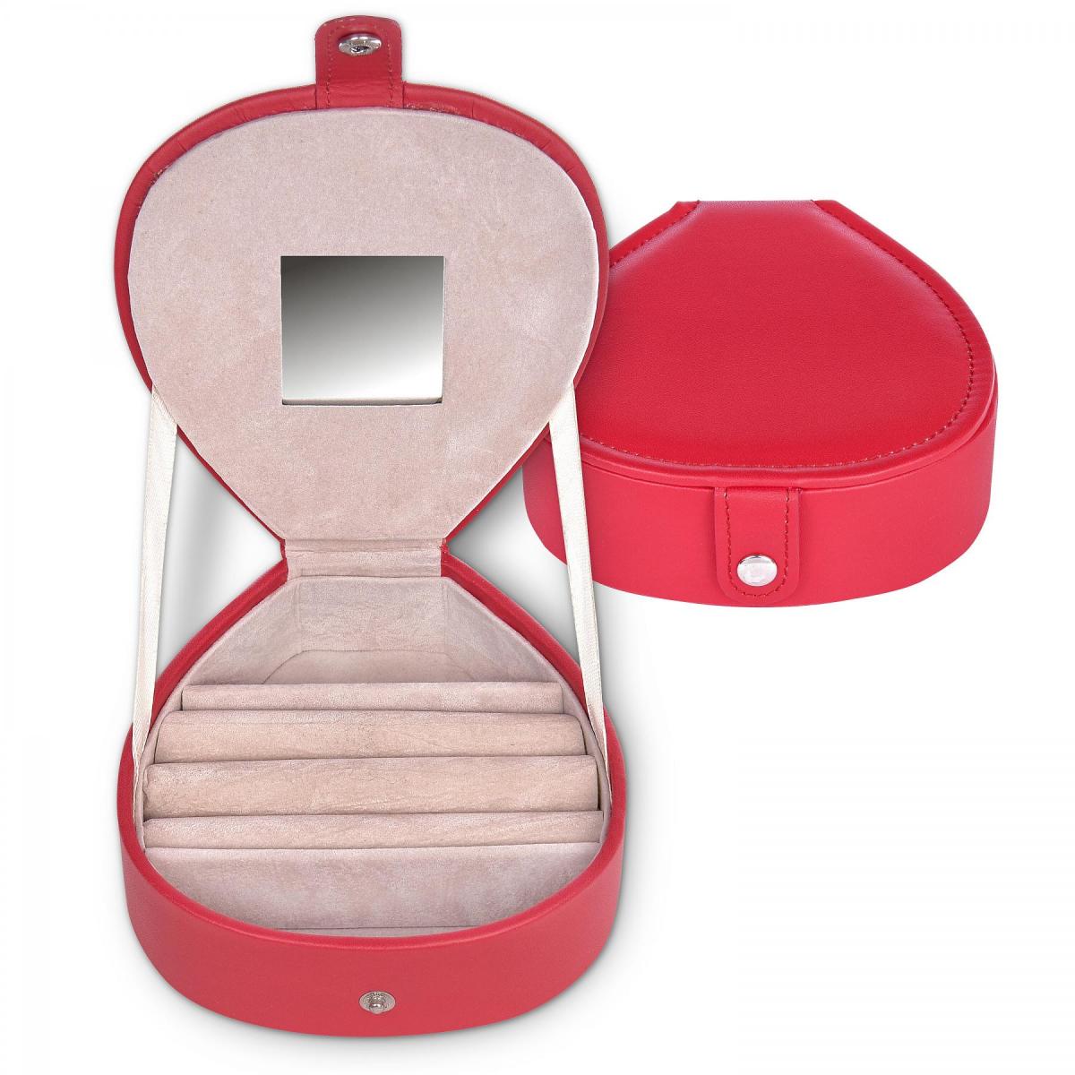 SACHER | Schmuckkästchen Girlie Standard Lederimitat rot (H4.000.290343)