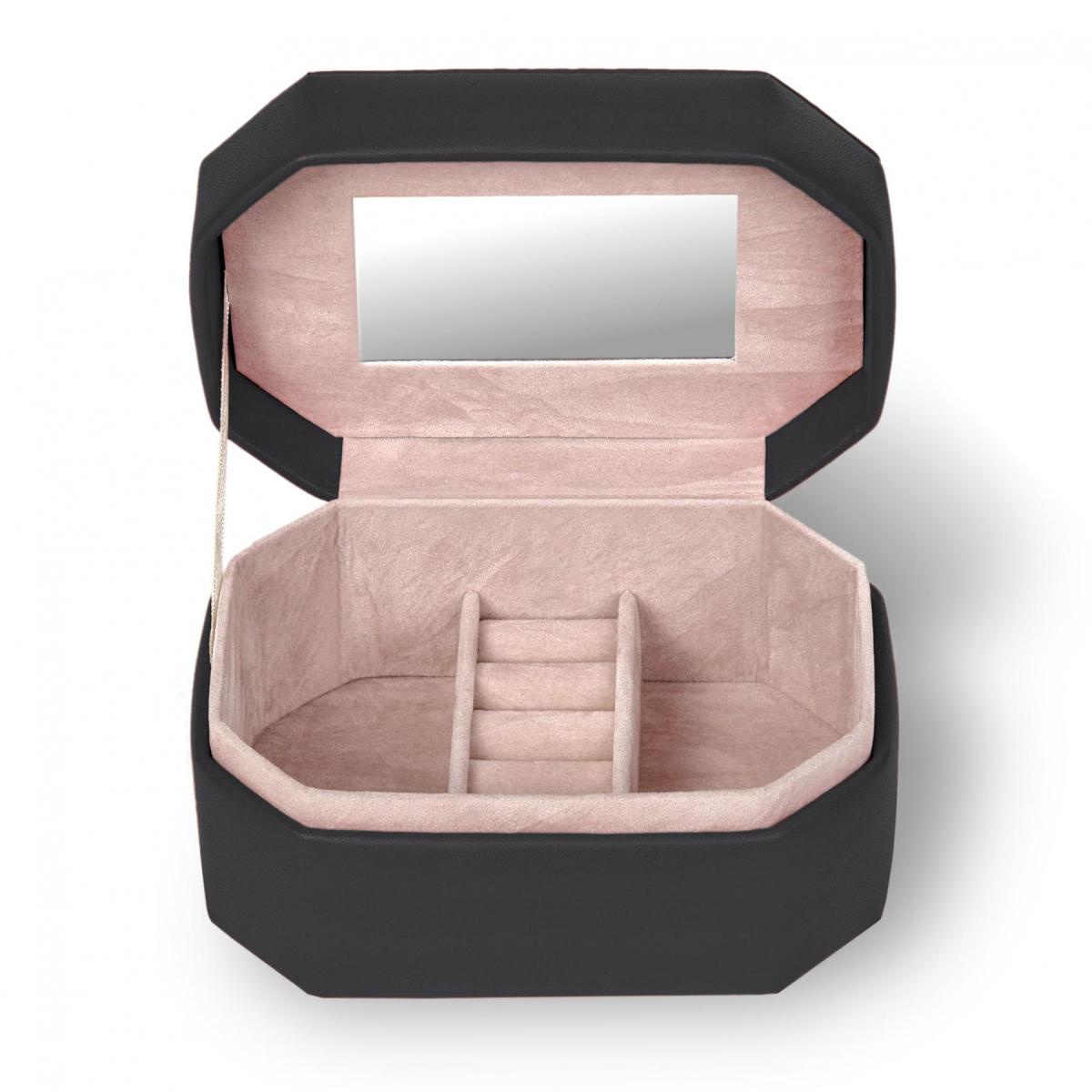 SACHER | Schmuckkästchen Girlie Standard Lederimitat schwarz (H3.000.290443)