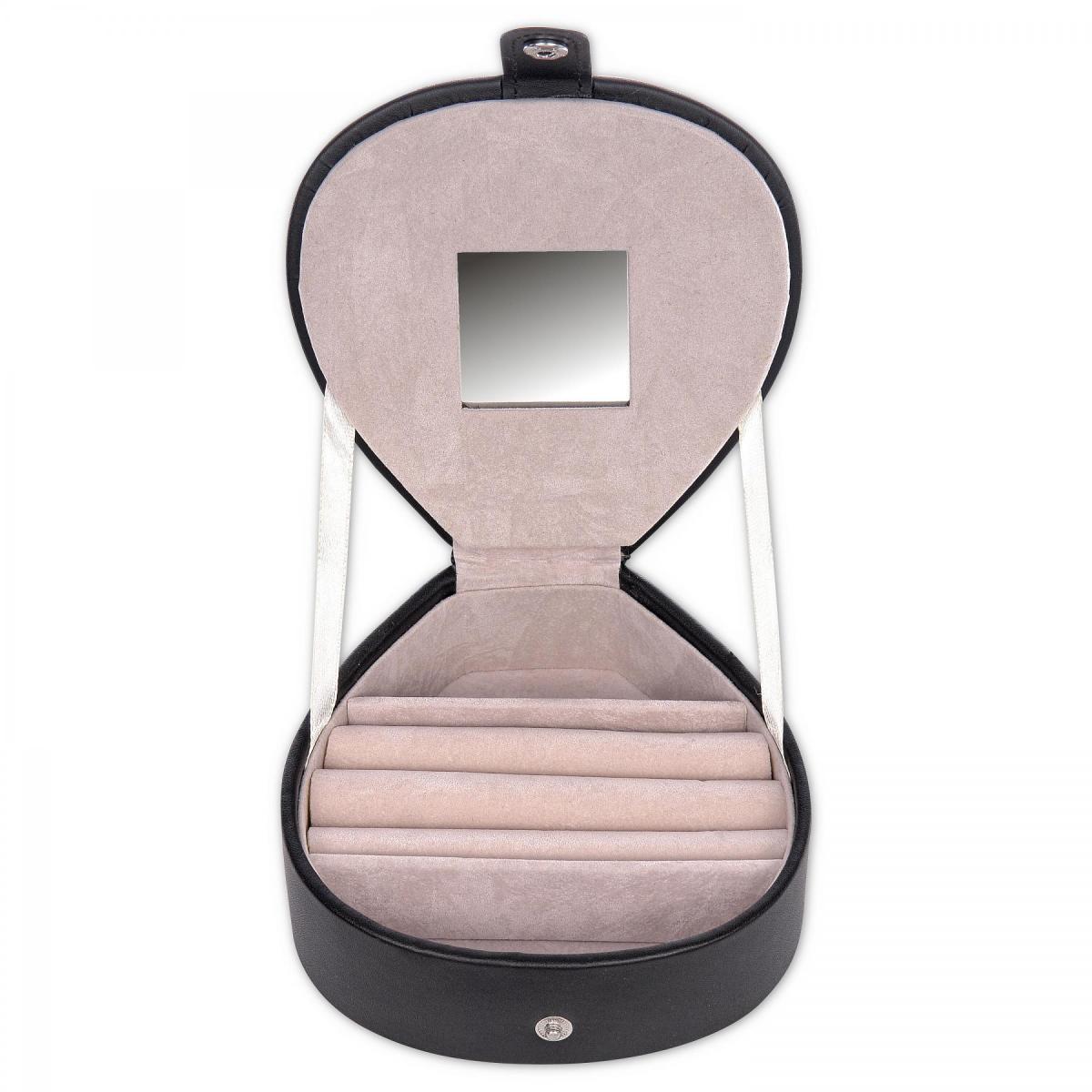 SACHER | Schmuckkästchen Girlie Standard Lederimitat schwarz (H4.000.290443)