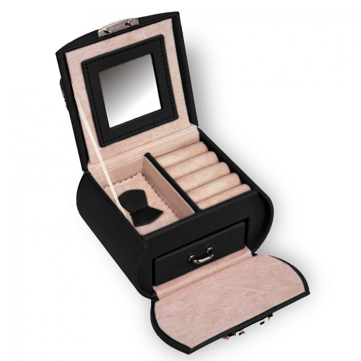 SACHER | Schmuckkästchen Girlie Standard Lederimitat schwarz (H5.000.290443)