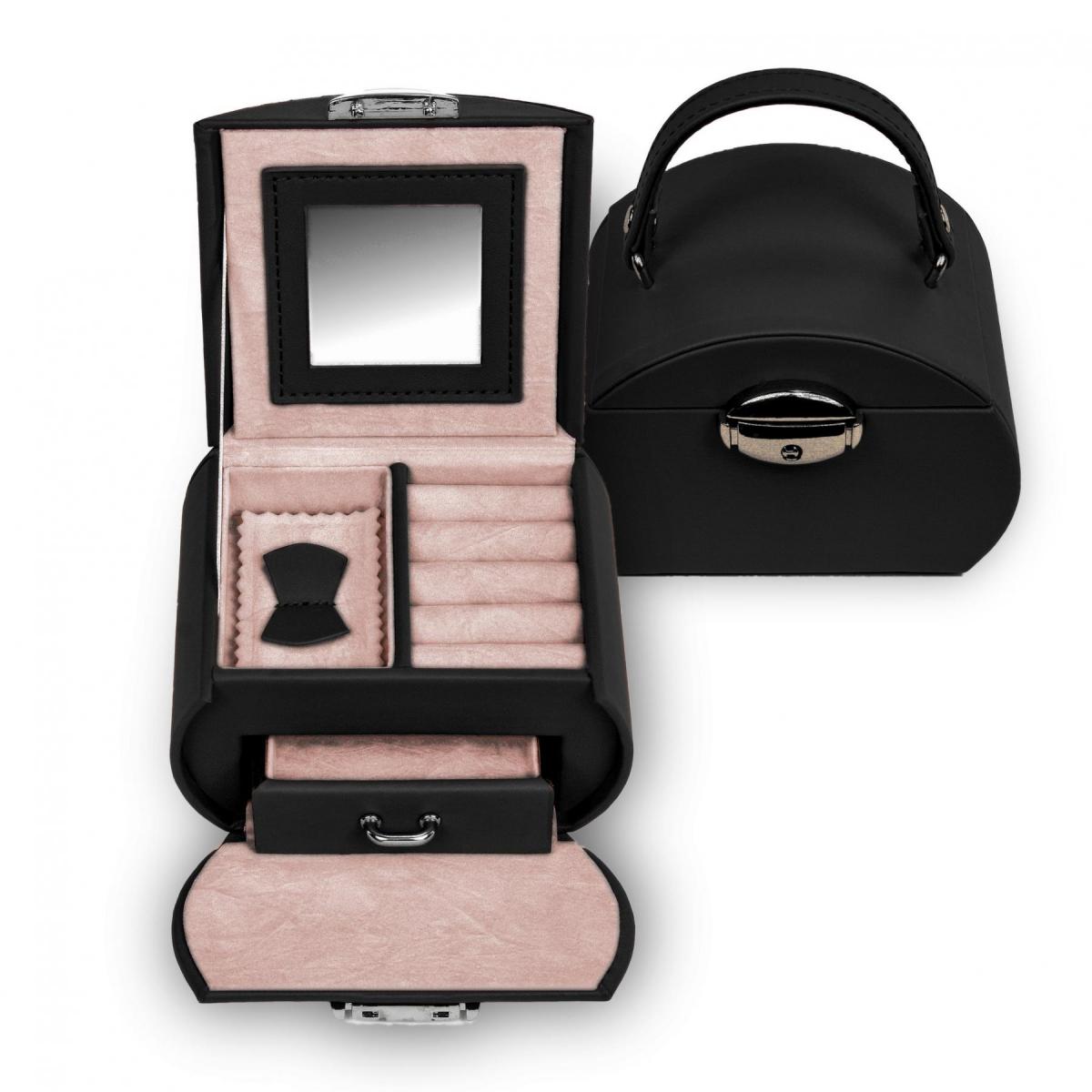 SACHER | Schmuckkästchen Girlie Standard Lederimitat schwarz (H5.000.290443)