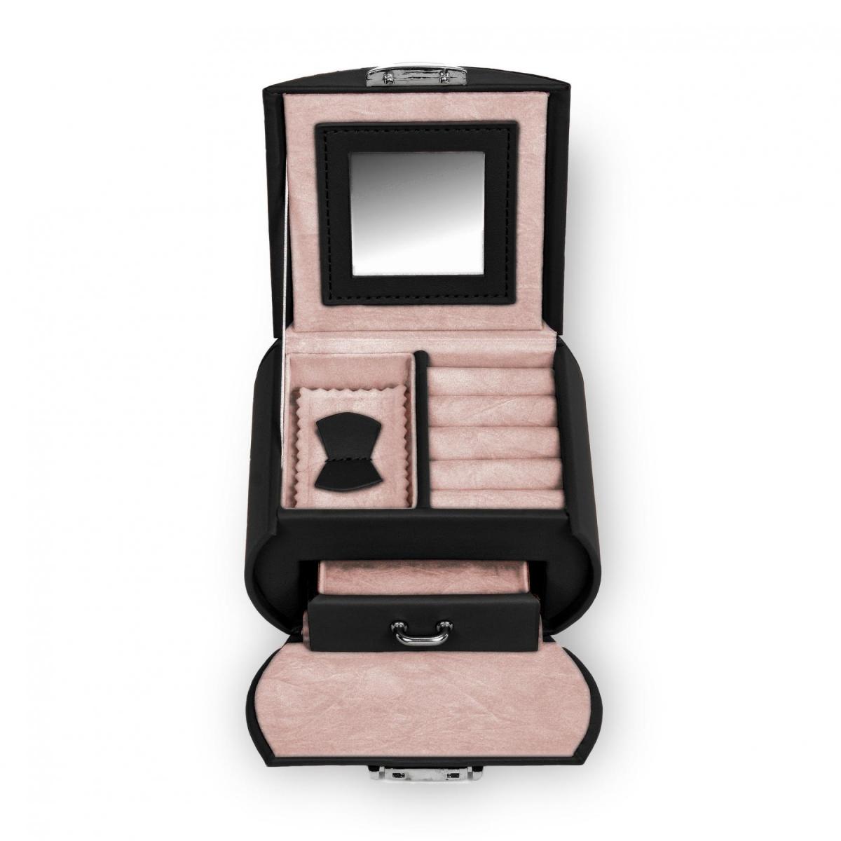 SACHER | Schmuckkästchen Girlie Standard Lederimitat schwarz (H5.000.290443)