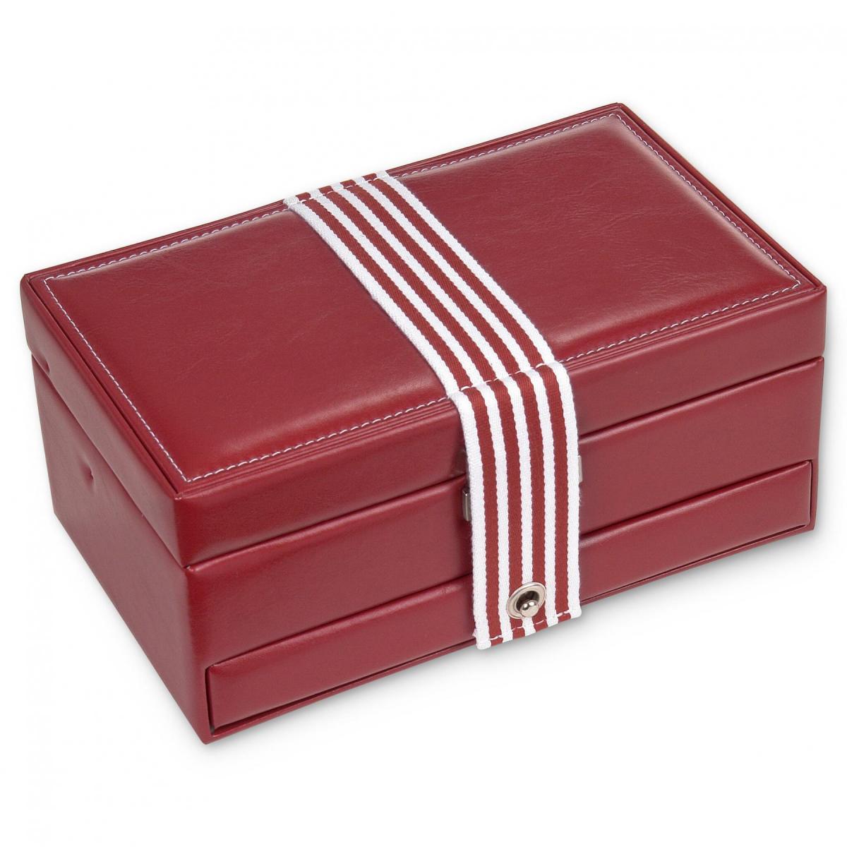 SACHER | Schmuckkasten Helen Young Lederimitat rot (34.509.295043)