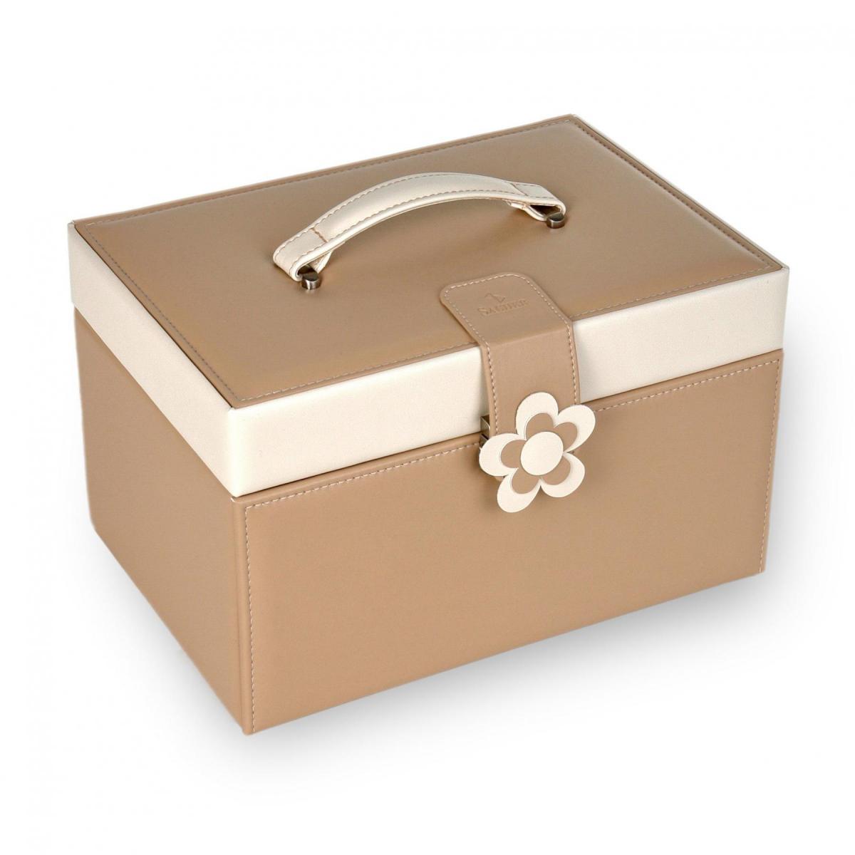 SACHER | Schmuckkoffer Jasmin Bella Fiore beige (72.518.507443)
