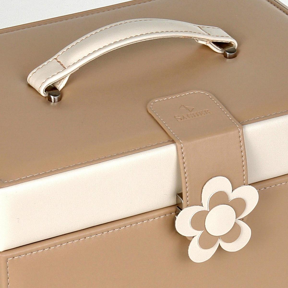 SACHER | Schmuckkoffer Jasmin Bella Fiore beige (72.518.507443)