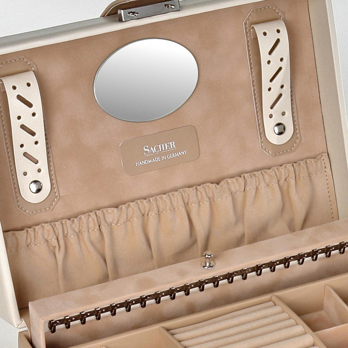 SACHER | Schmuckkoffer Jasmin Bella Fiore beige (72.518.507443)