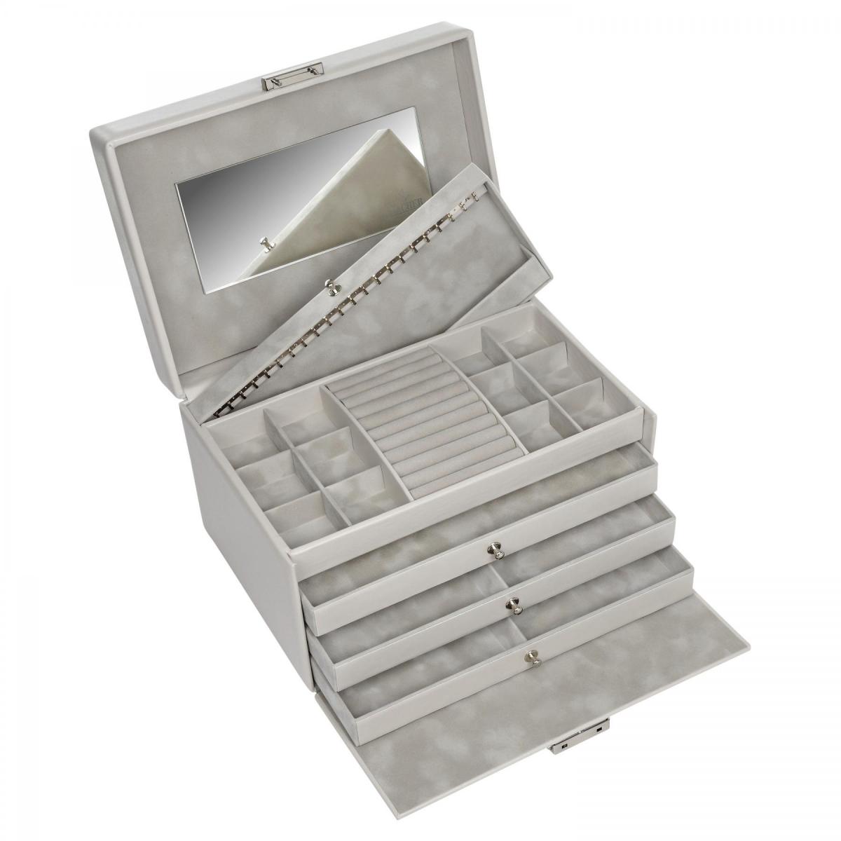 SACHER | Schmuckkoffer Jasmin Elegance Leder sand (72.518.561821)