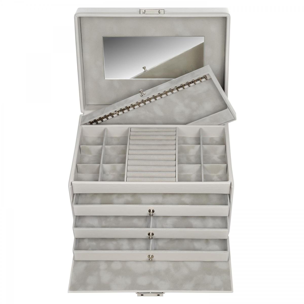 SACHER | Schmuckkoffer Jasmin Elegance Leder sand (72.518.561821)