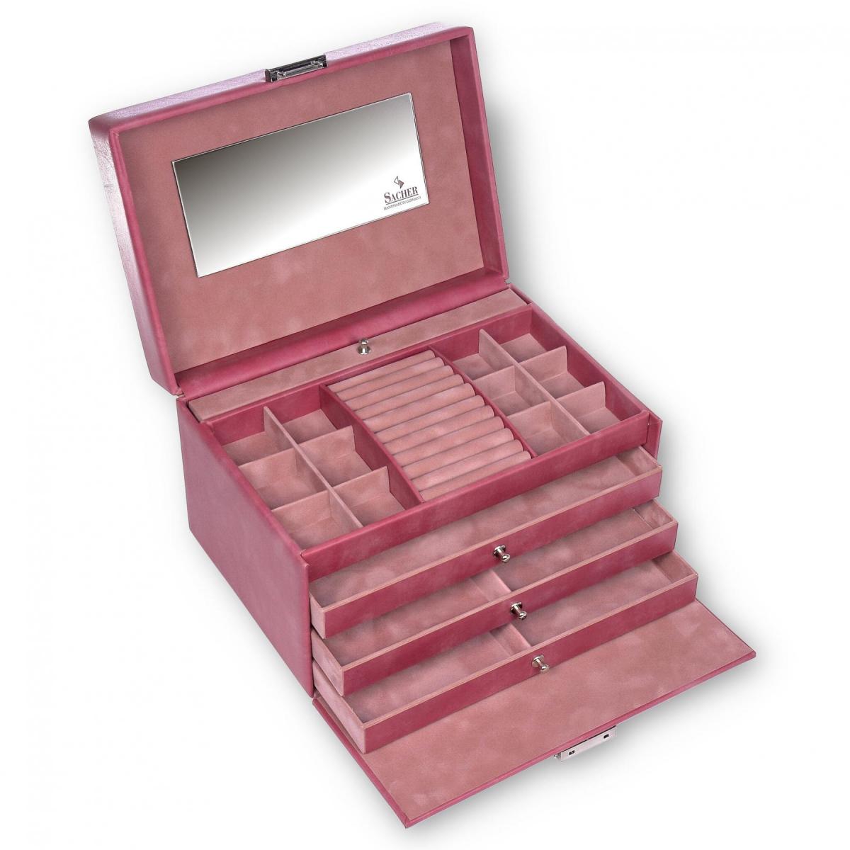 SACHER | Schmuckkoffer Jasmin Pastello alt rosé (72.507.340202)
