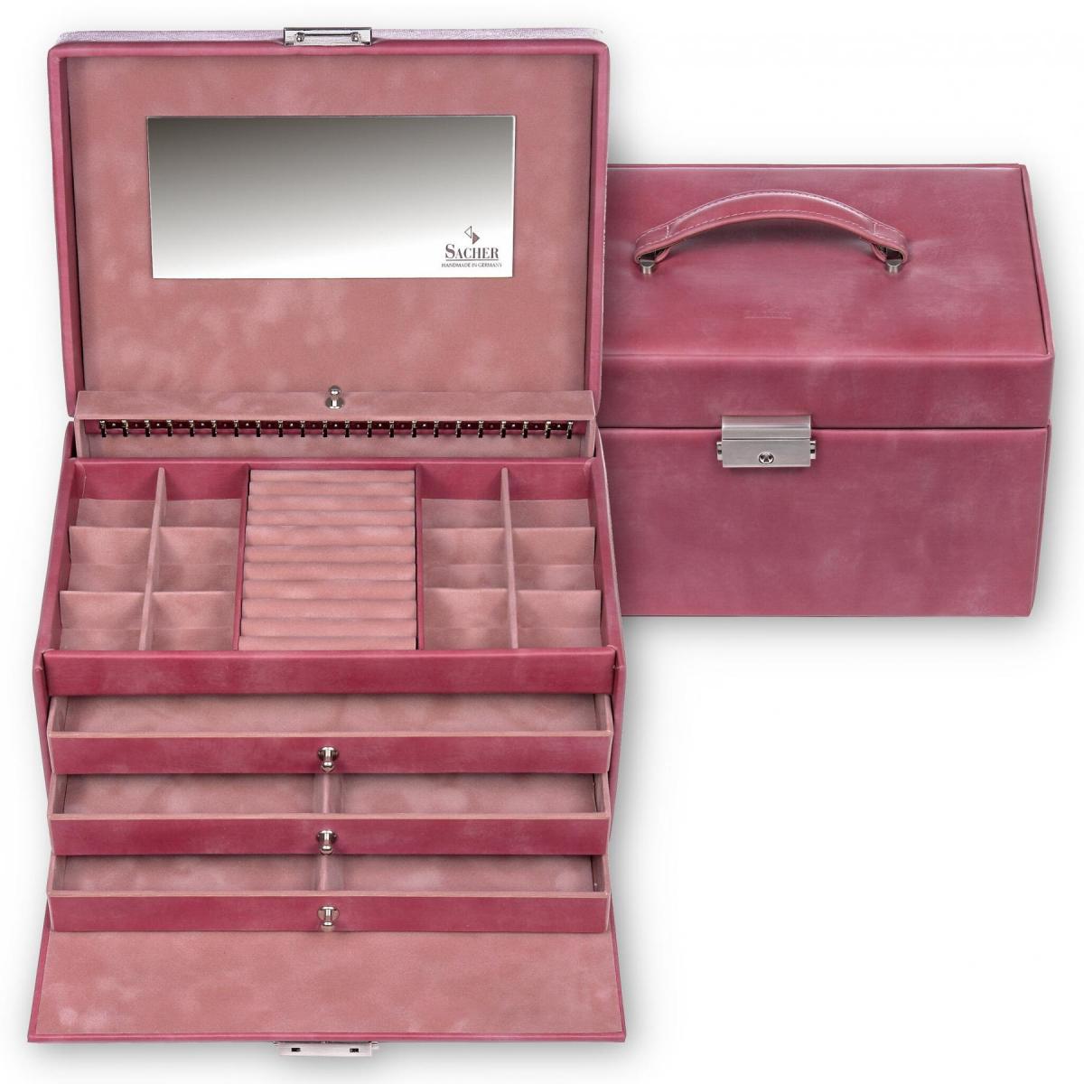 SACHER | Schmuckkoffer Jasmin Pastello alt rosé (72.507.340202)