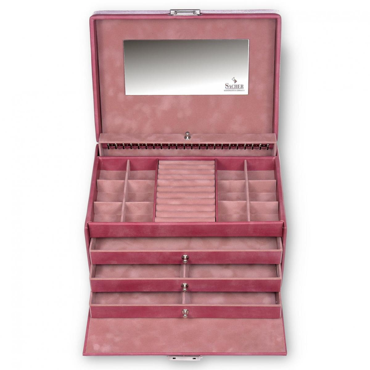 SACHER | Schmuckkoffer Jasmin Pastello alt rosé (72.507.340202)