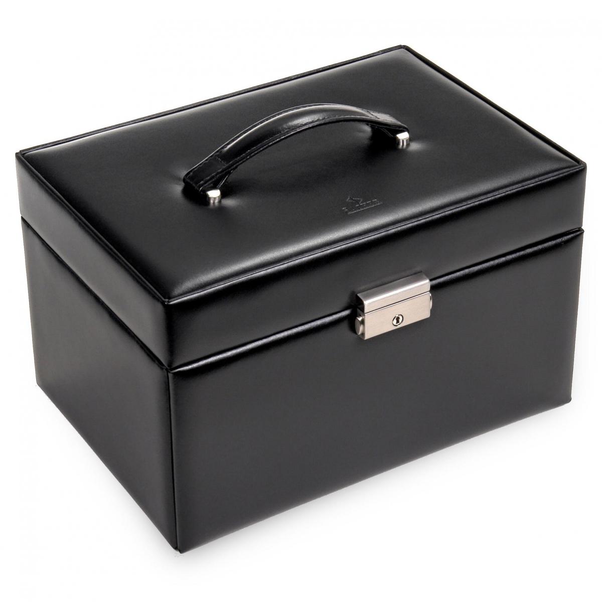 SACHER | Schmuckkoffer Julia New Classic Lederimitat schwarz (69.000.290443)