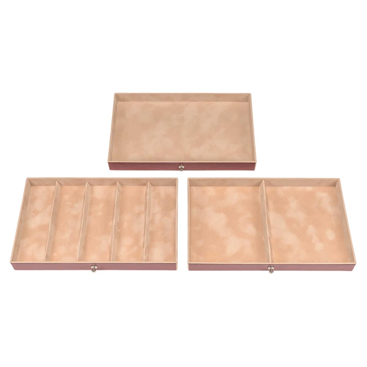 SACHER | Schmuckkoffer Lena Amadora Echtleder rot (77.521.015043)