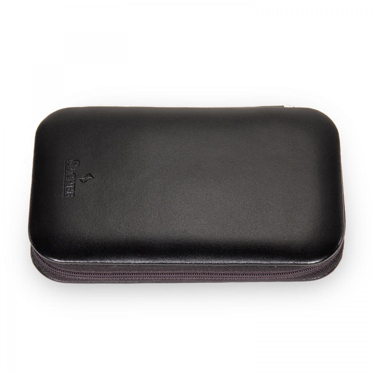 SACHER | Manikürenset 10-teilig Leder schwarz (TR600R.0104)