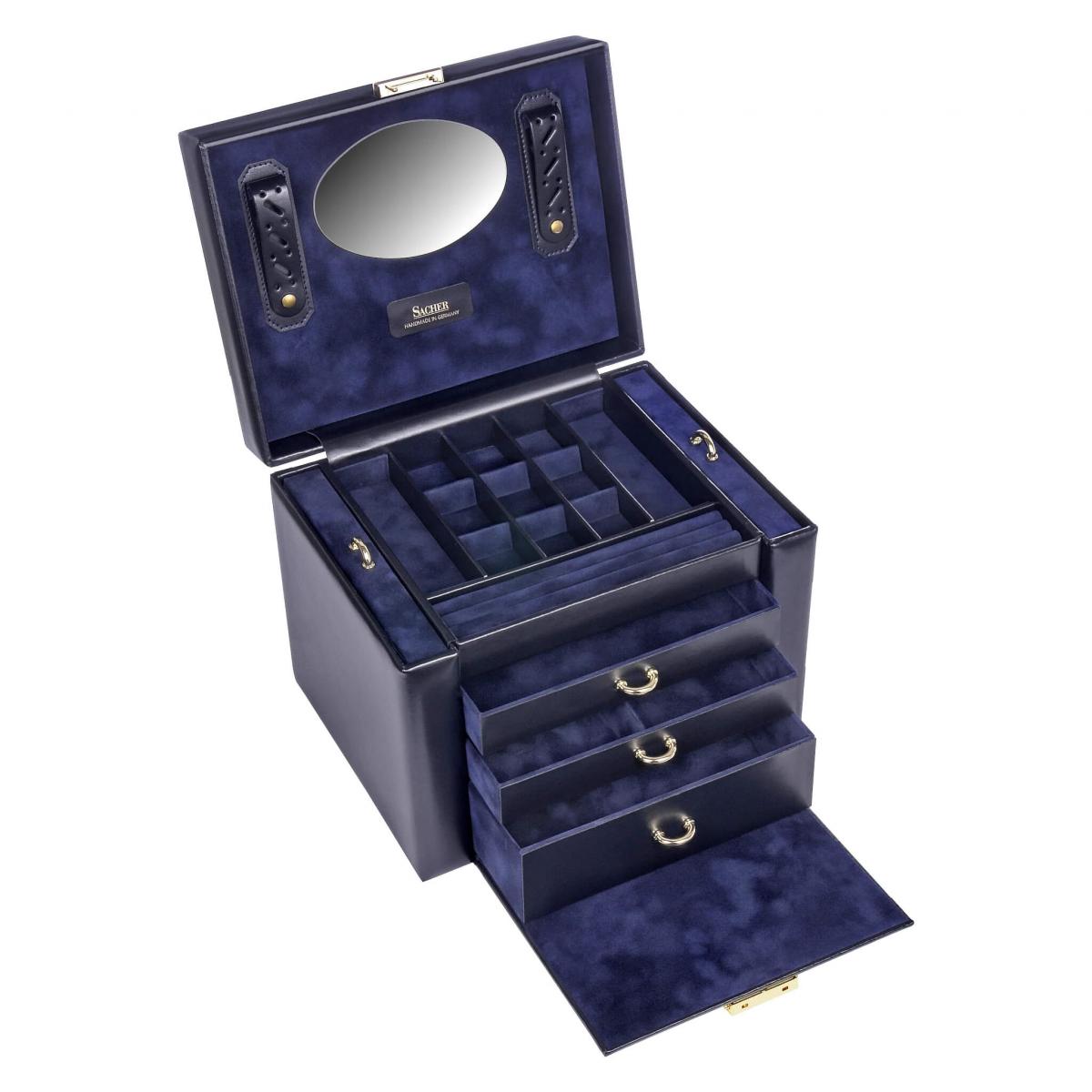 SACHER | Schmuckkoffer Marta Acuro navy (88.301.014023)