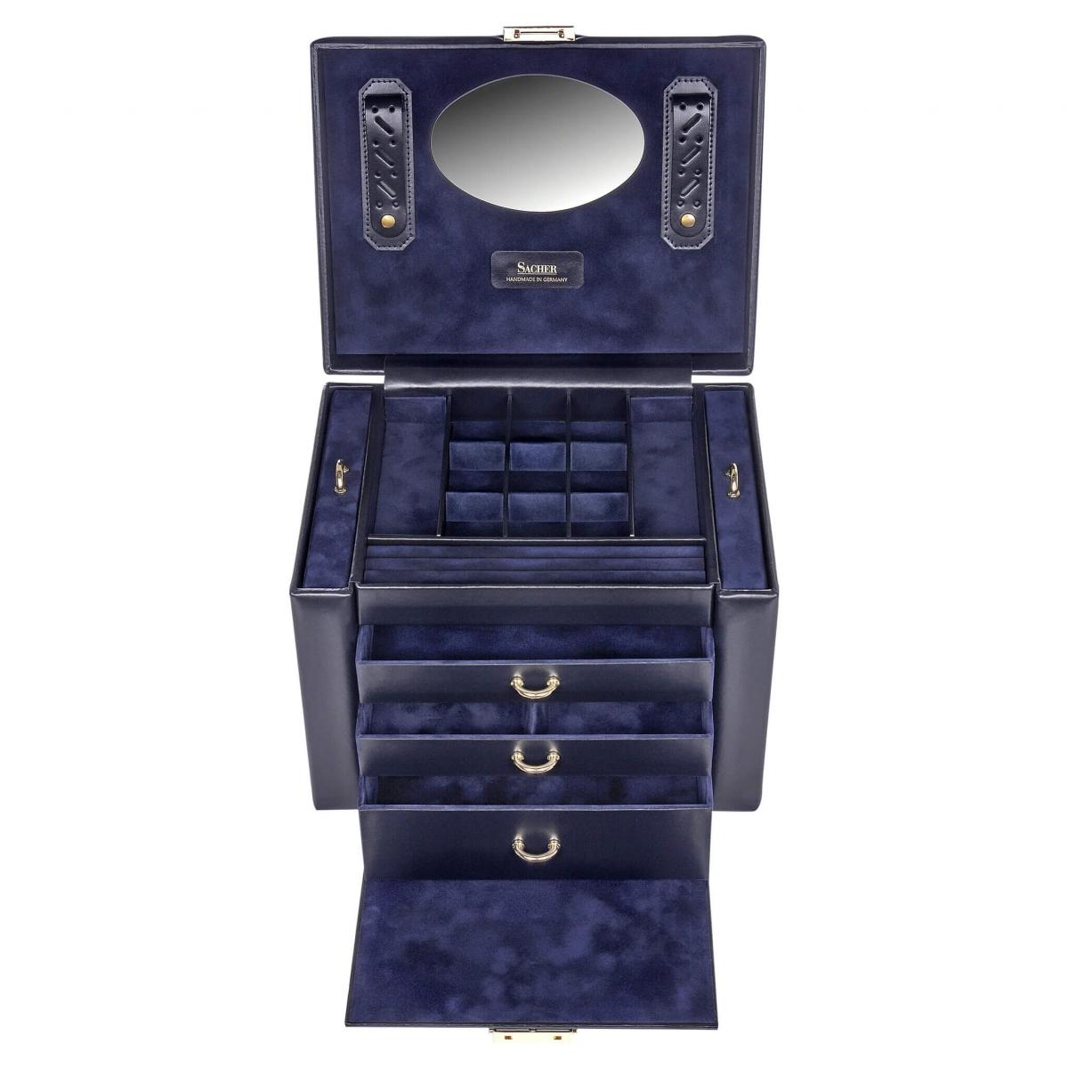 SACHER | Schmuckkoffer Marta Acuro navy (88.301.014023)