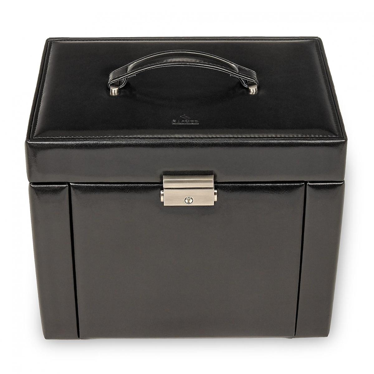 SACHER | Schmuckkoffer Marta New Classic Echtleder schwarz (88.107.010443)