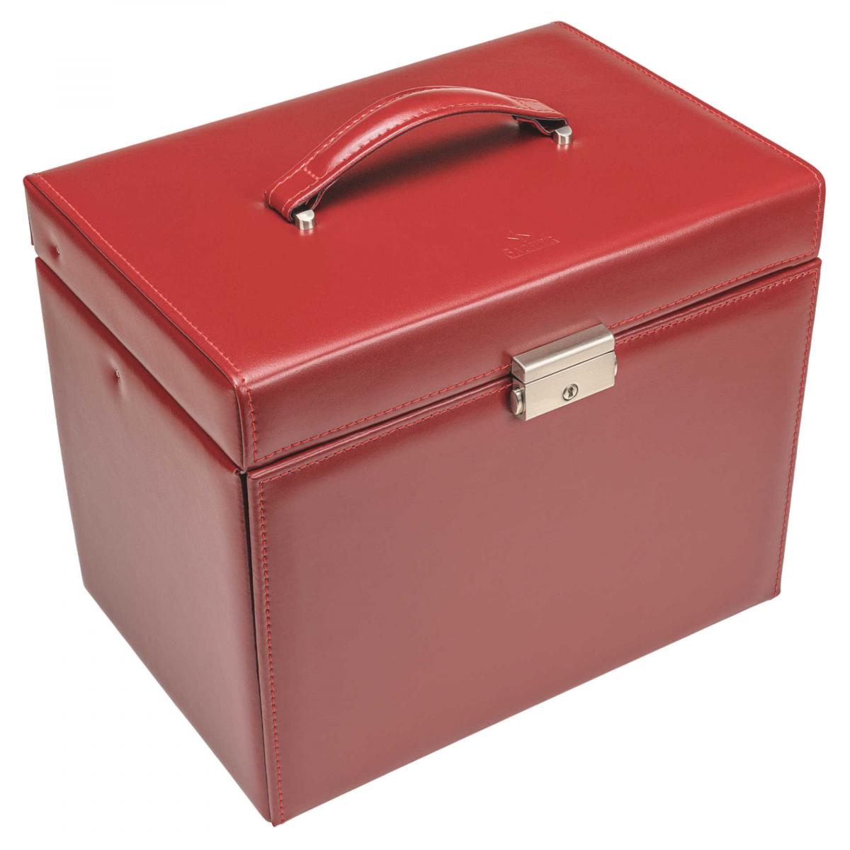 SACHER | Schmuckkoffer Nancy New Classic Echtleder rot (86.521.015043)