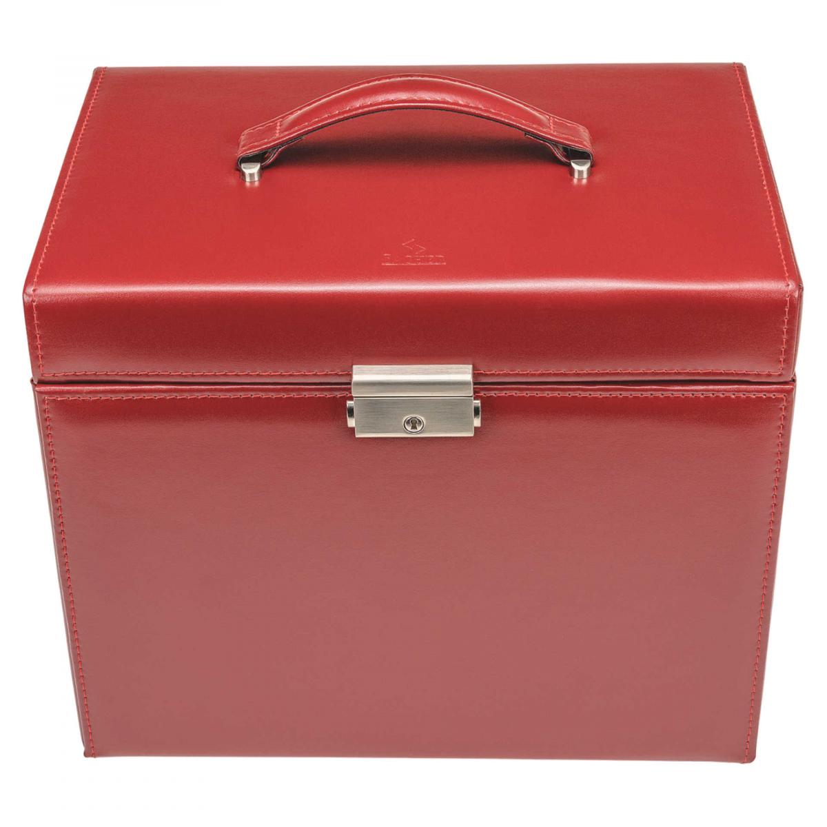 SACHER | Schmuckkoffer Nancy New Classic Echtleder rot (86.521.015043)