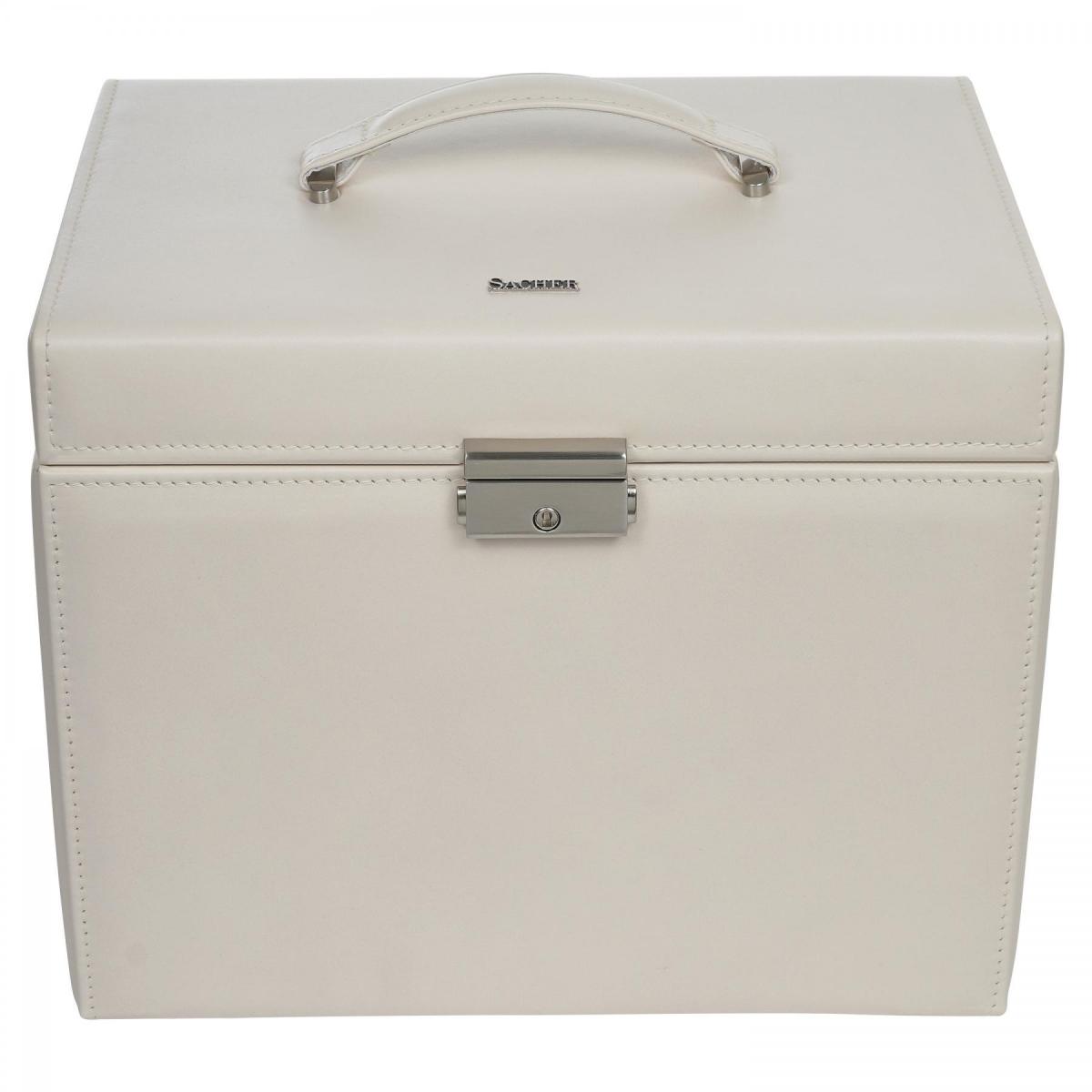 SACHER | Schmuckkoffer Nina Elegance Echtleder ivory (85.518.565608)