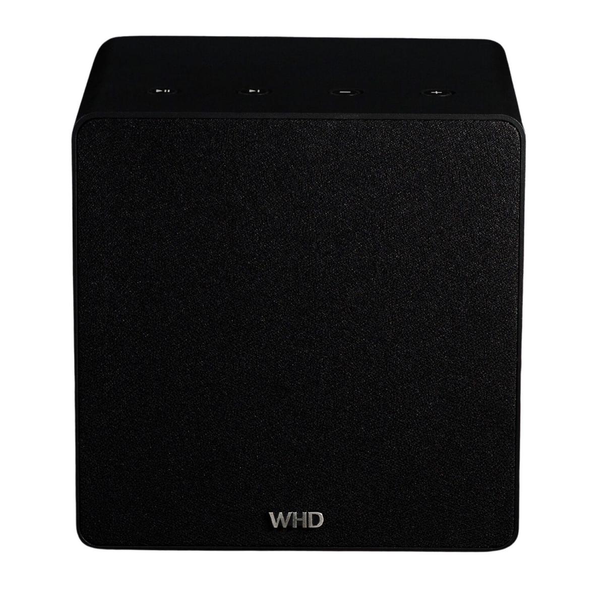 WHD | Qube XL Bluetooth (W)LAN Highend Straming Lautsprecher (Aluminium schwarz)