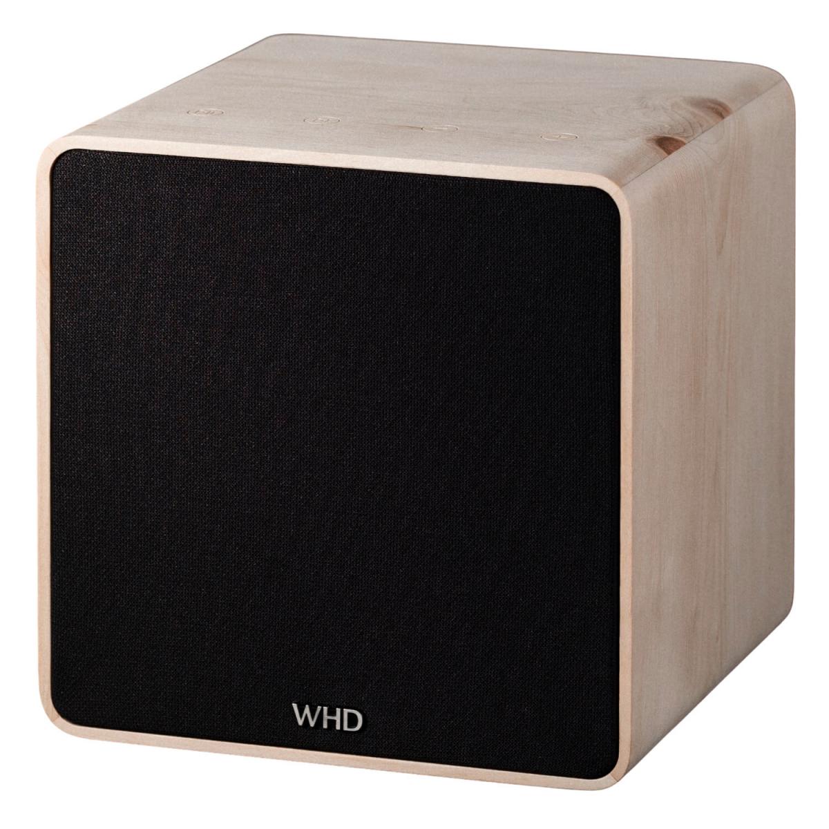 WHD | Qube XL Bluetooth (W)LAN Highend Streaming Lautsprecher (Zirbe)