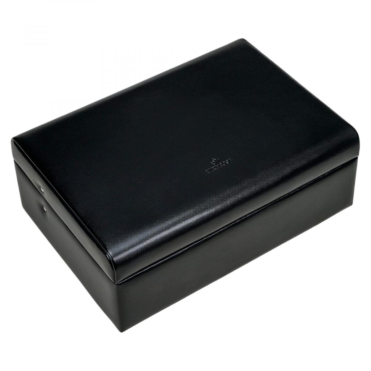 WINDROSE | Schmuckkassette Charmbox Merino schwarz (803350.08)