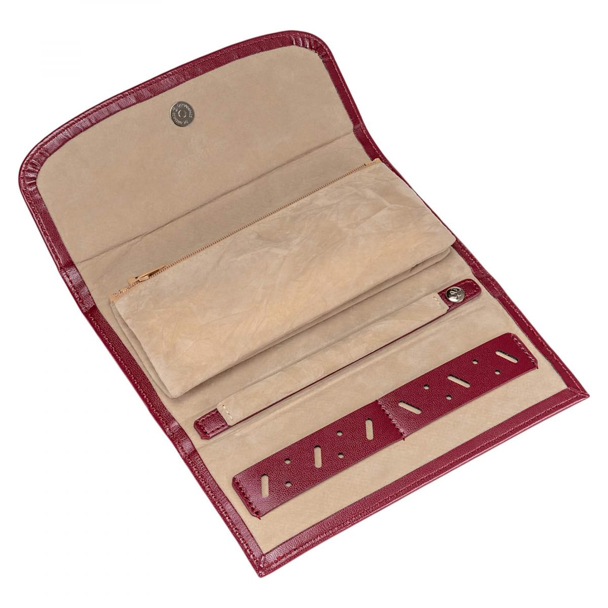 WINDROSE | Schmucktasche Merino rot (803340.00)