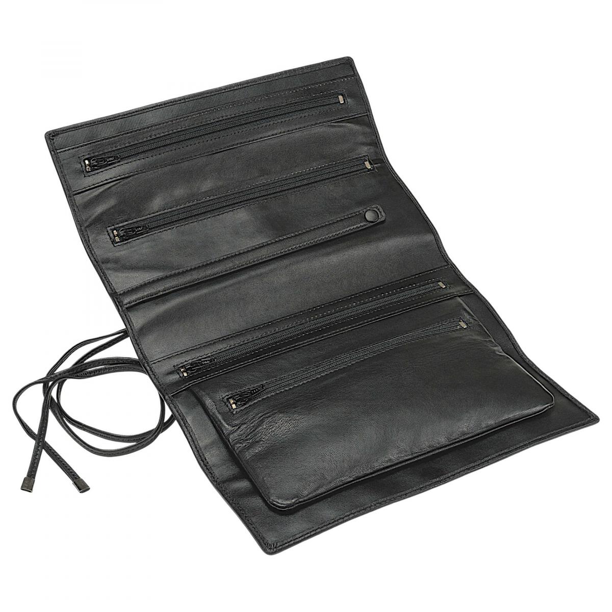 WINDROSE | Schmuckrolle Nappa schwarz (803100.08)