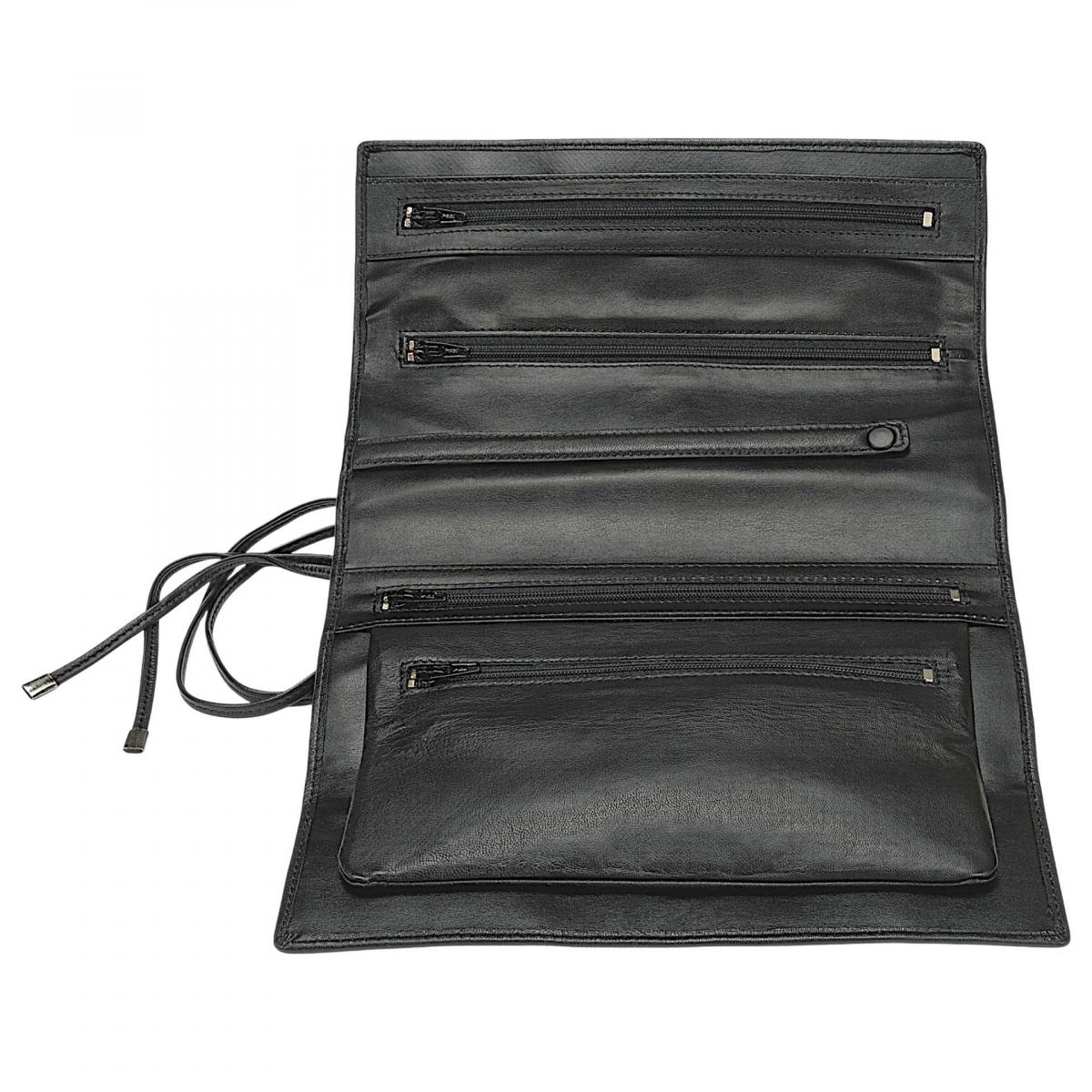 WINDROSE | Schmuckrolle Nappa schwarz (803100.08)